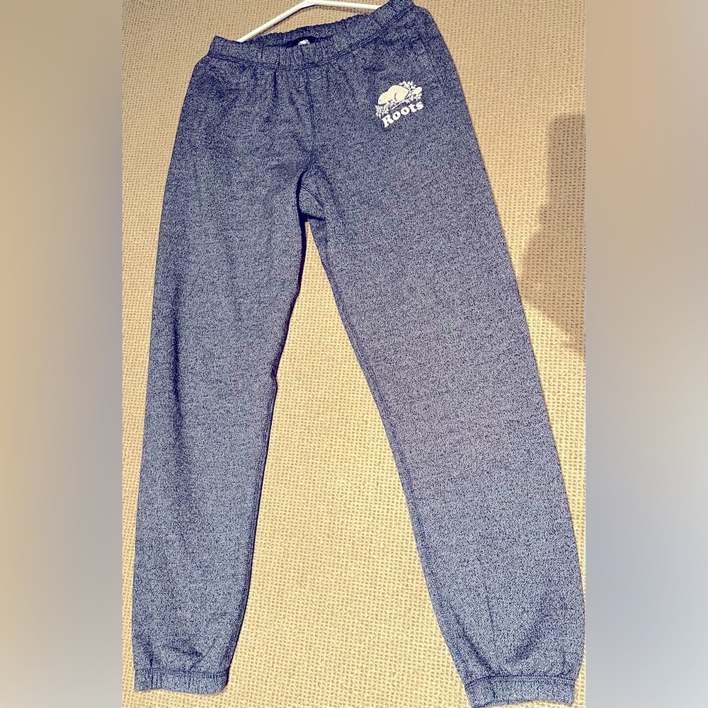 Roots blue Original Boyfriend Sweat pants. Great condition. Size Medium.
